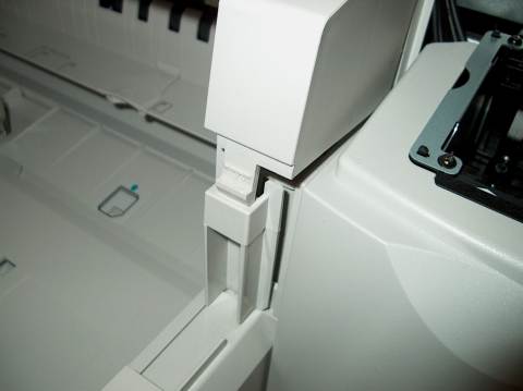 display frame left clamp, HP2500c