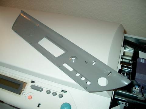 display topcover, HP2500c