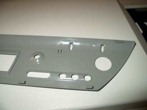 display topcover detail, HP2500c